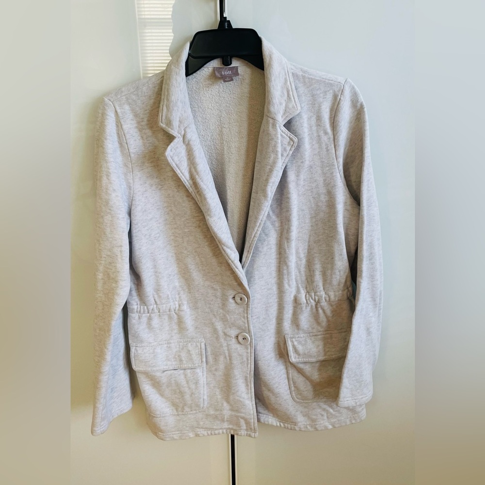 J.JILL Women's Gray Blazer M